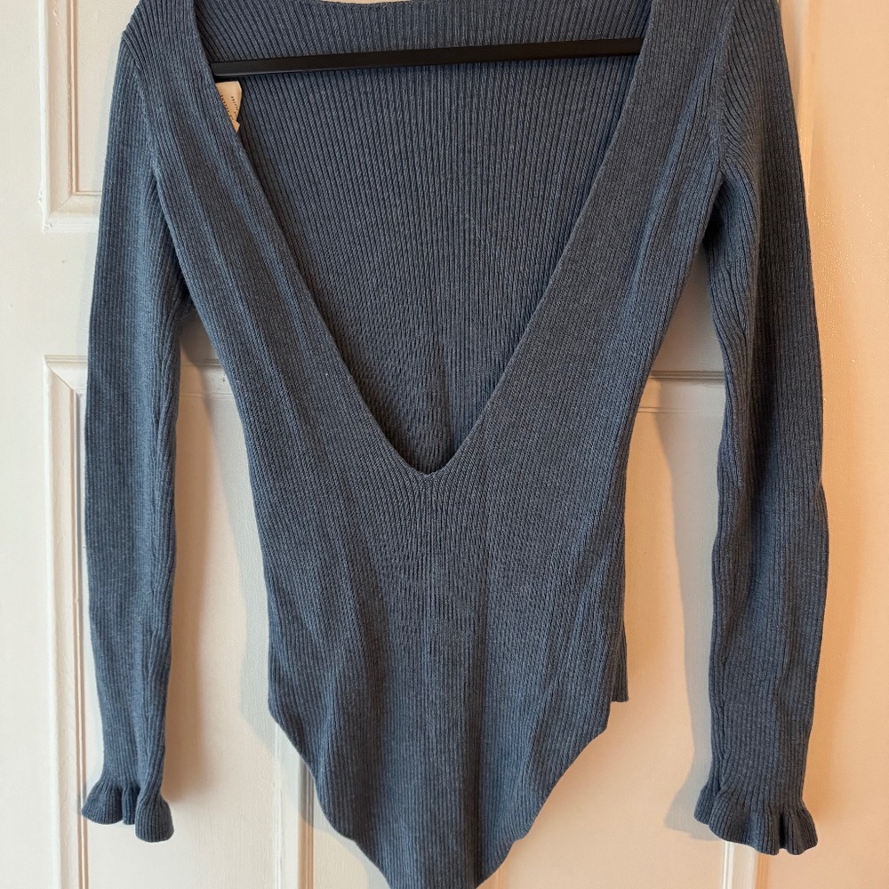 Sezane Knit Bodysuit